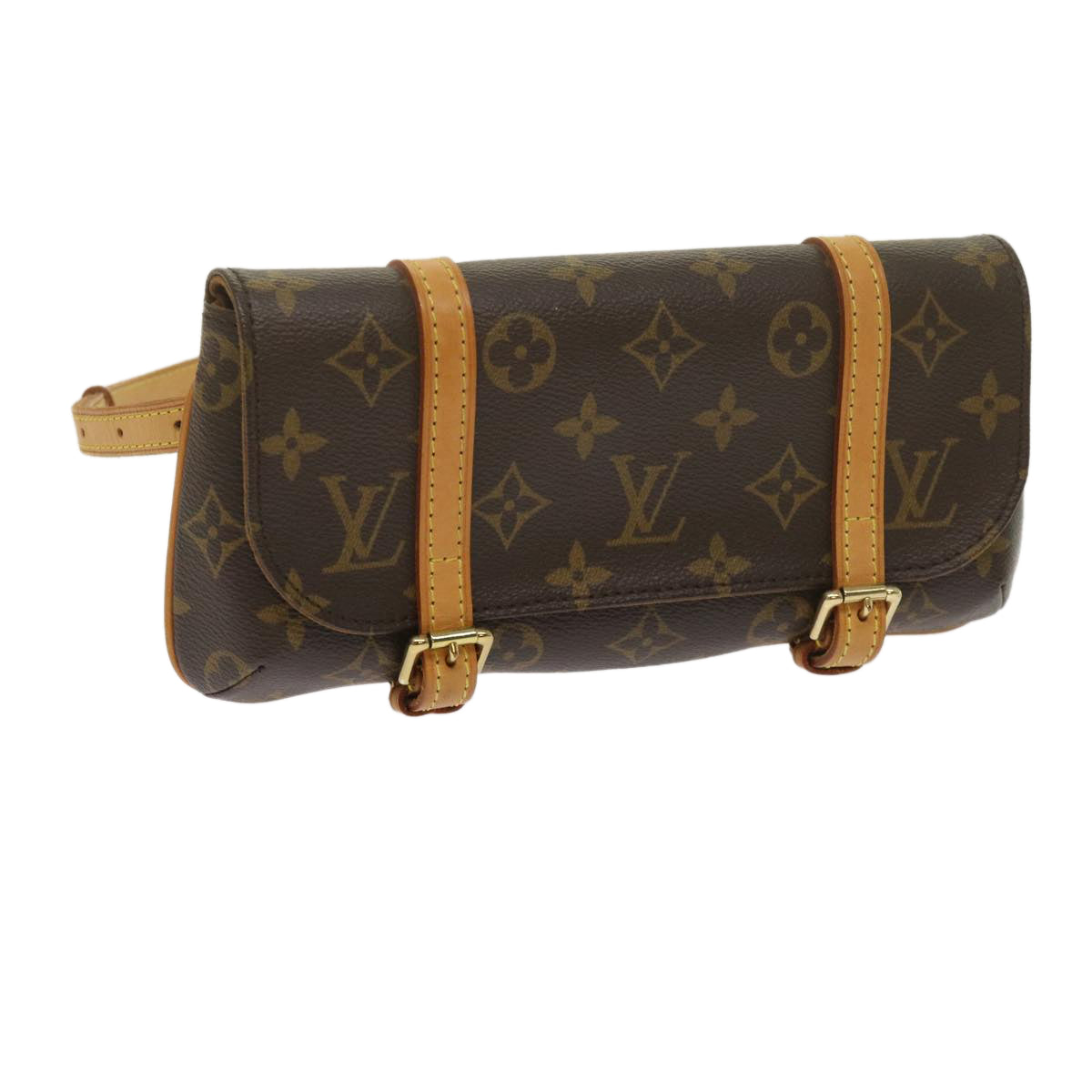 Louis Vuitton Marelle Brown Canvas Shoulder Bag