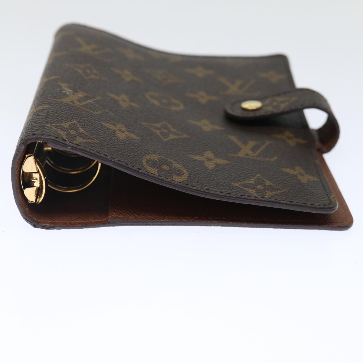 Louis Vuitton Agenda MM Brown Canvas Wallet Accessories