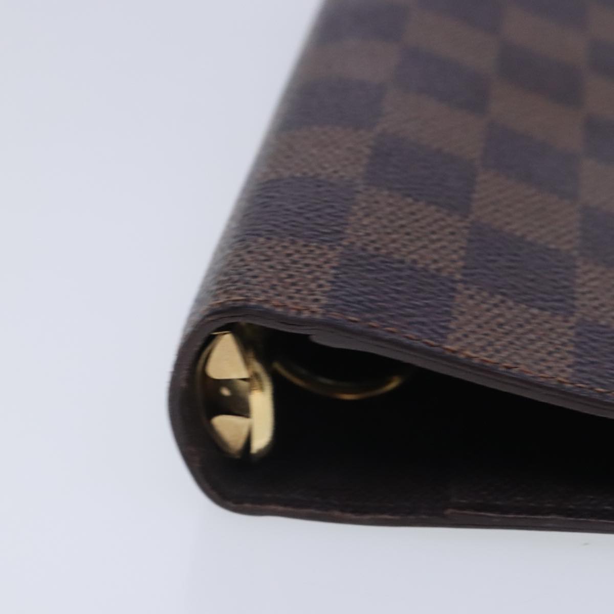 Louis Vuitton Agenda MM Brown Canvas Wallet Accessories