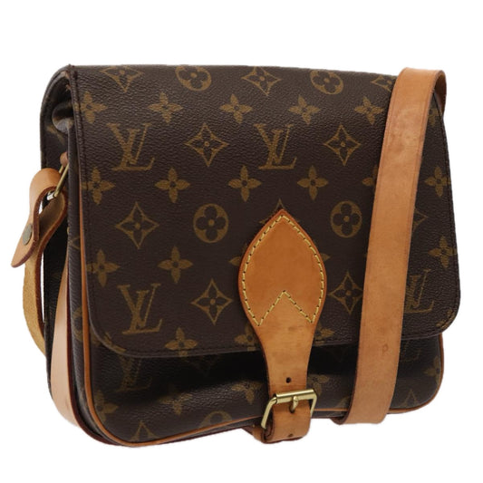 Louis Vuitton Cartouchière Brown Canvas Shoulder Bag