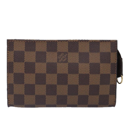 Louis Vuitton Trousse de Toilette Brown Canvas Wallet Accessories