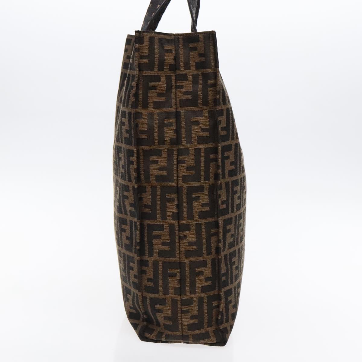 Fendi Selleria Brown Canvas Tote Bag