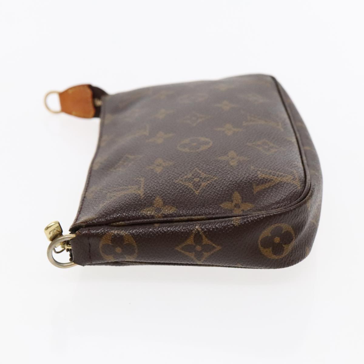 Louis Vuitton Pochette Accessoire Brown Canvas Clutch Bag