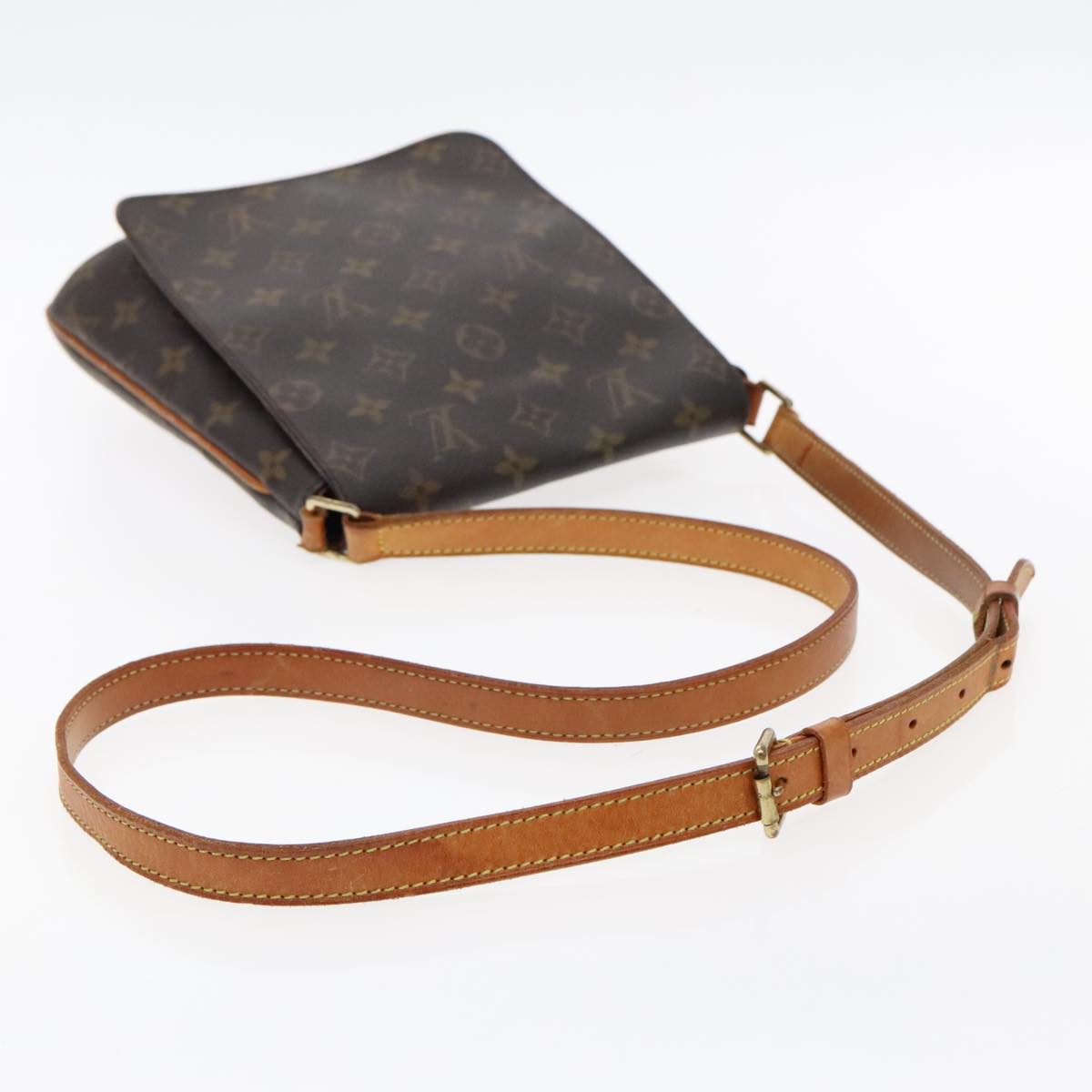 Louis Vuitton Musette Salsa Brown Canvas Shoulder Bag