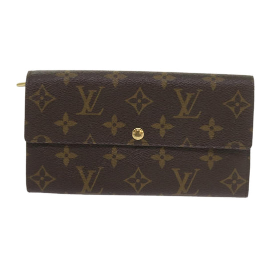 Louis Vuitton Brown Canvas Wallet Accessories