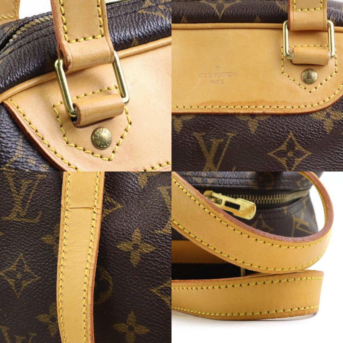 Louis Vuitton Excursion Brown Canvas Hand Bag