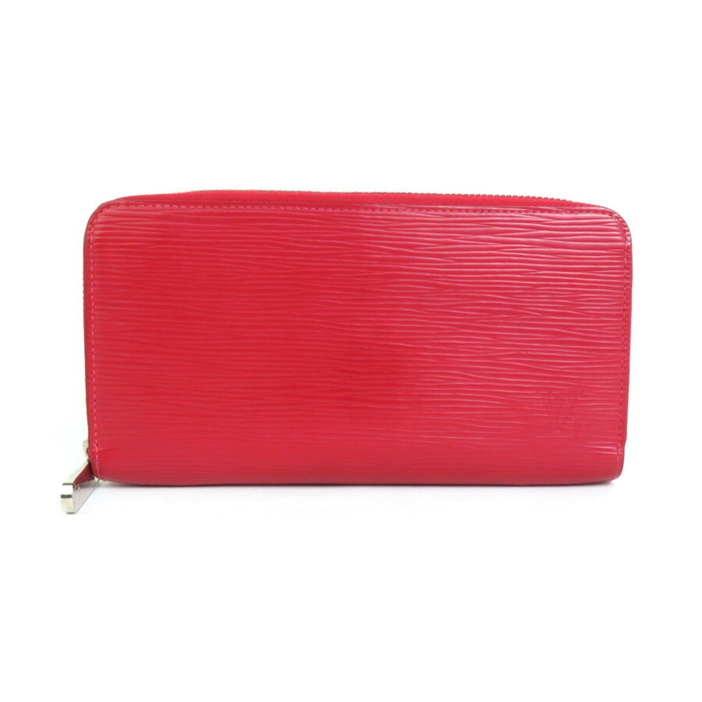 Louis Vuitton Zippy Red Leather Wallet Accessories