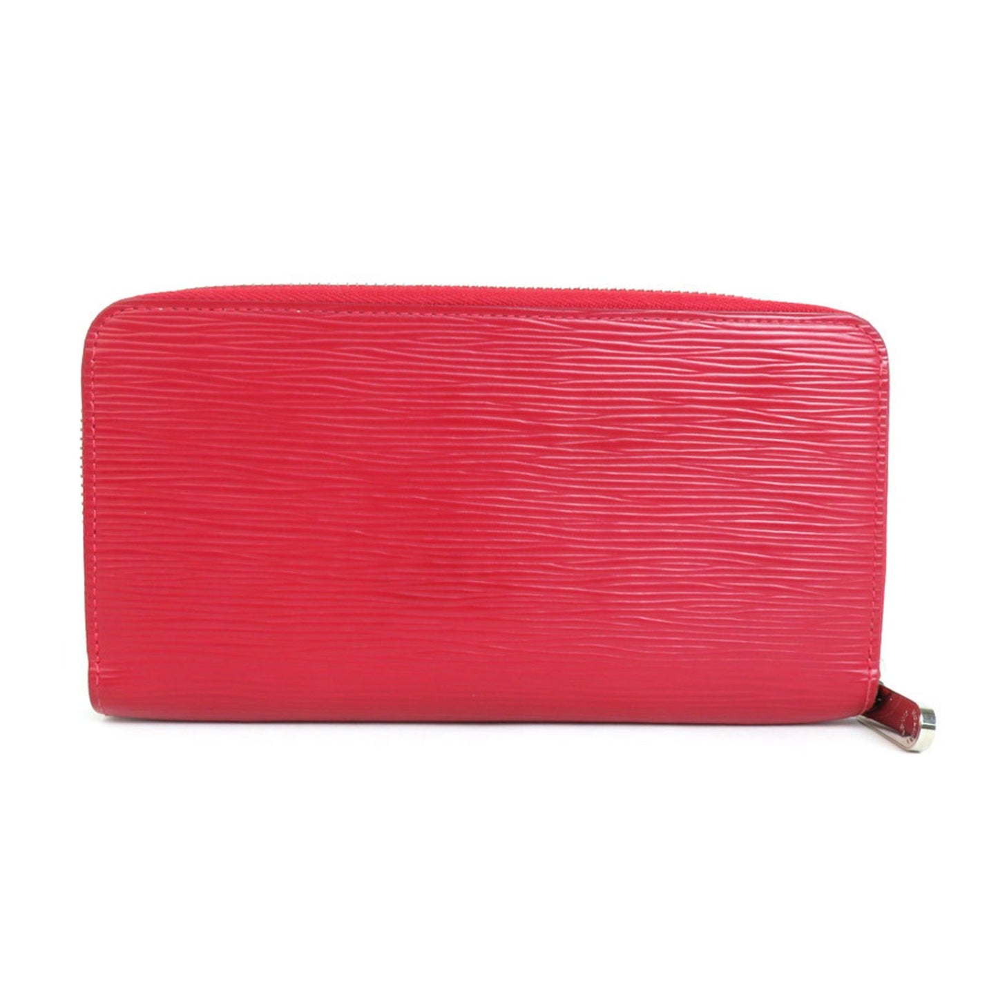 Louis Vuitton Zippy Red Leather Wallet Accessories