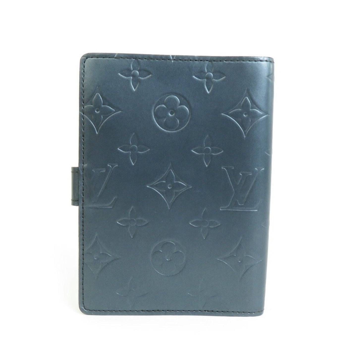 Louis Vuitton Agenda PM Navy Canvas Wallet Accessories