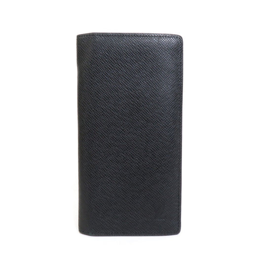 Louis Vuitton Brazza Black Leather Wallet Accessories