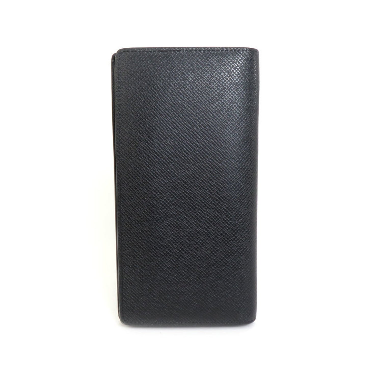 Louis Vuitton Brazza Black Leather Wallet Accessories