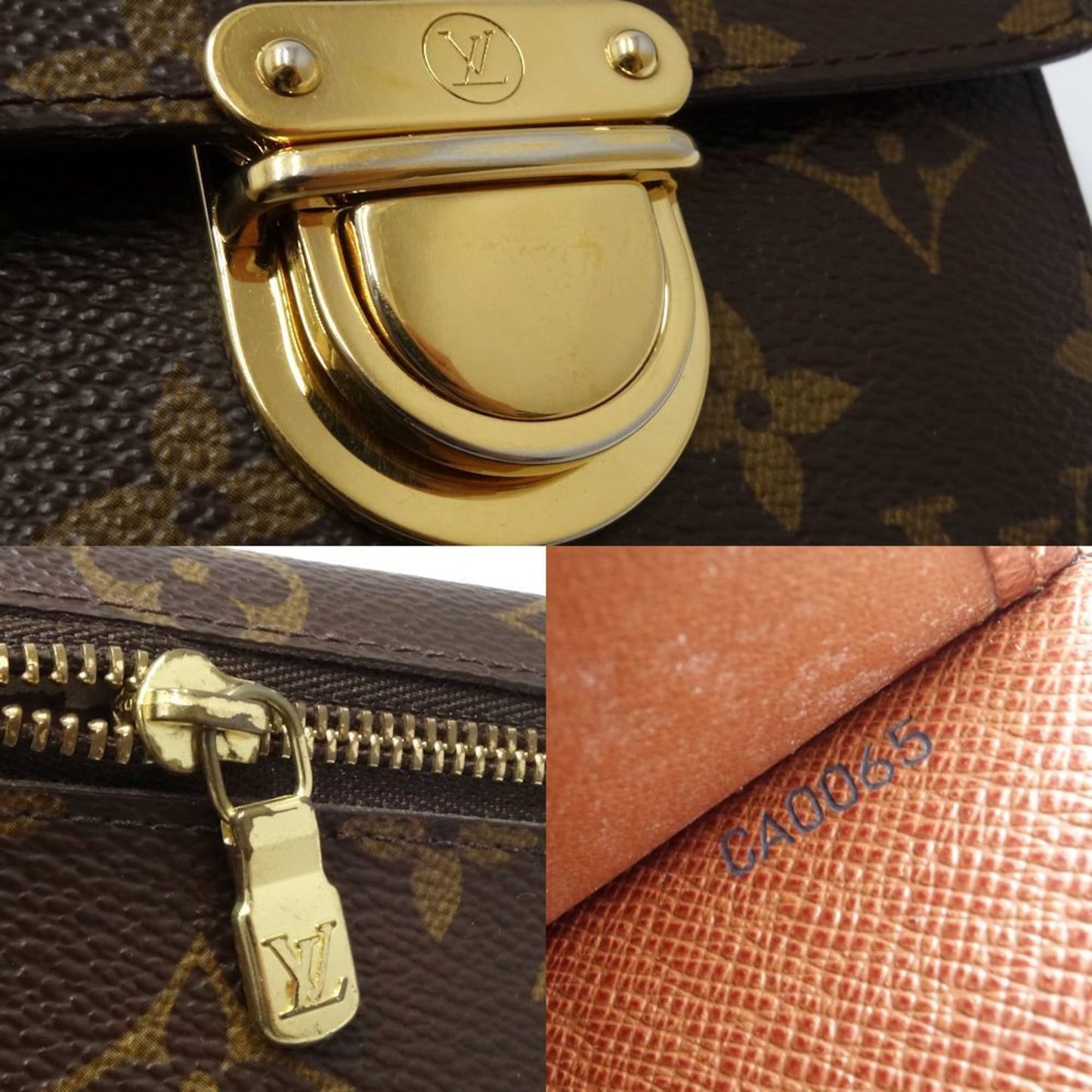 Louis Vuitton Koala Brown Canvas Wallet Accessories