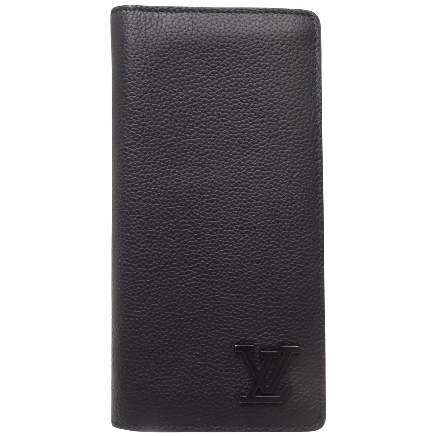 Louis Vuitton Portefeuille Brazza Black Leather Wallet Accessories