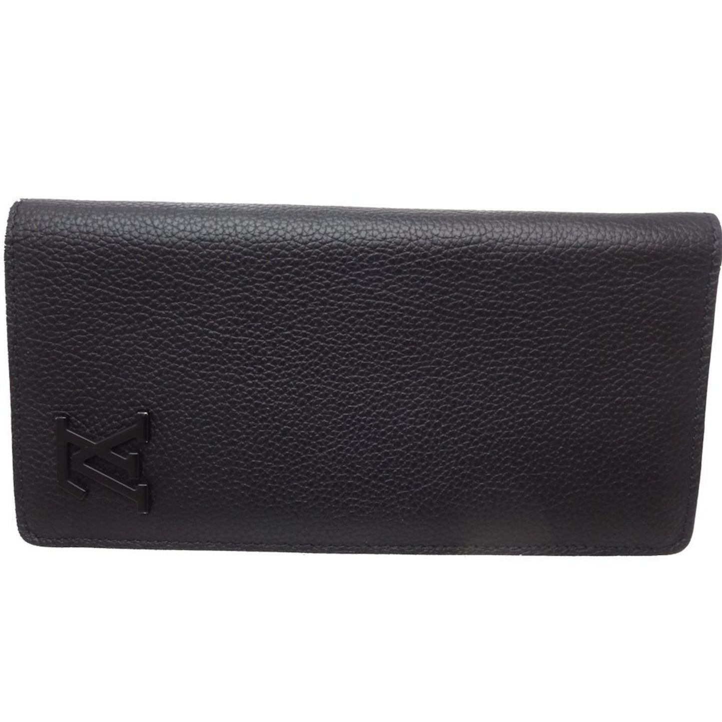 Louis Vuitton Portefeuille Brazza Black Leather Wallet Accessories