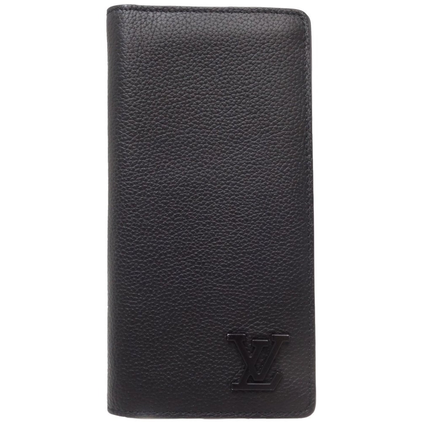 Louis Vuitton Portefeuille Brazza Black Leather Wallet Accessories