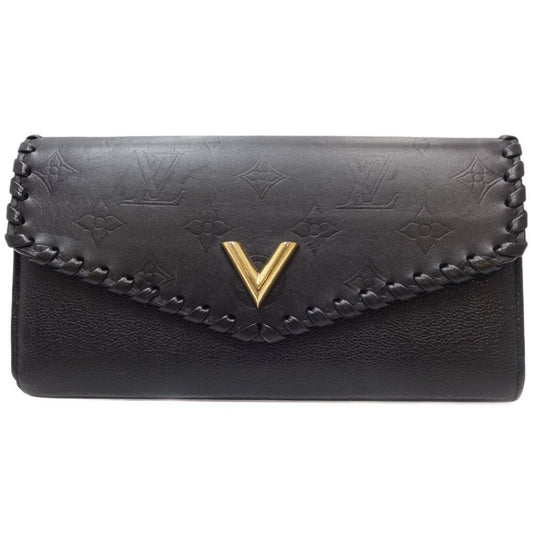 Louis Vuitton Very Black Leather Wallet Accessories