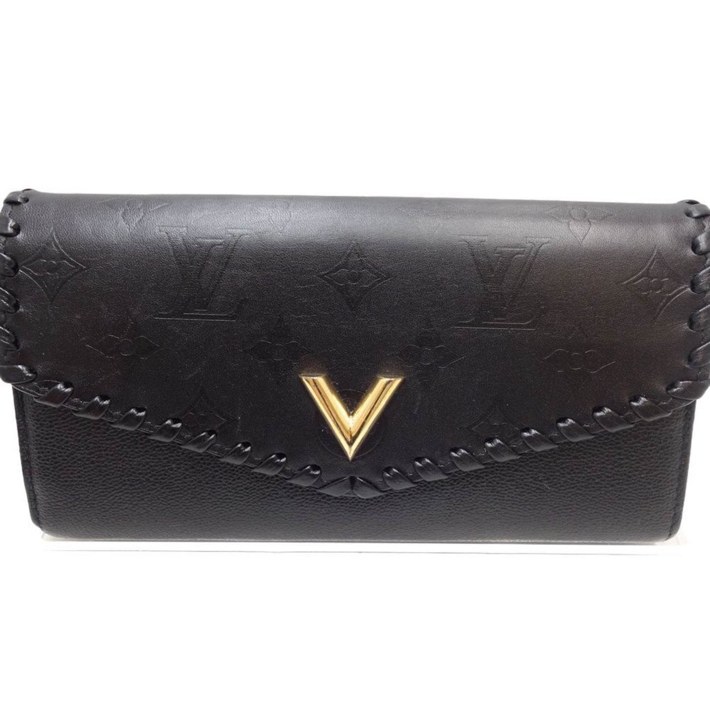 Louis Vuitton Very Black Leather Wallet Accessories