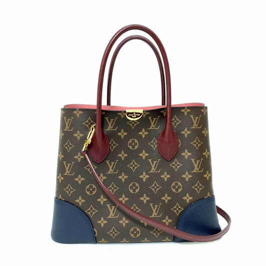 Louis Vuitton Flandrin Brown Canvas Hand Bag