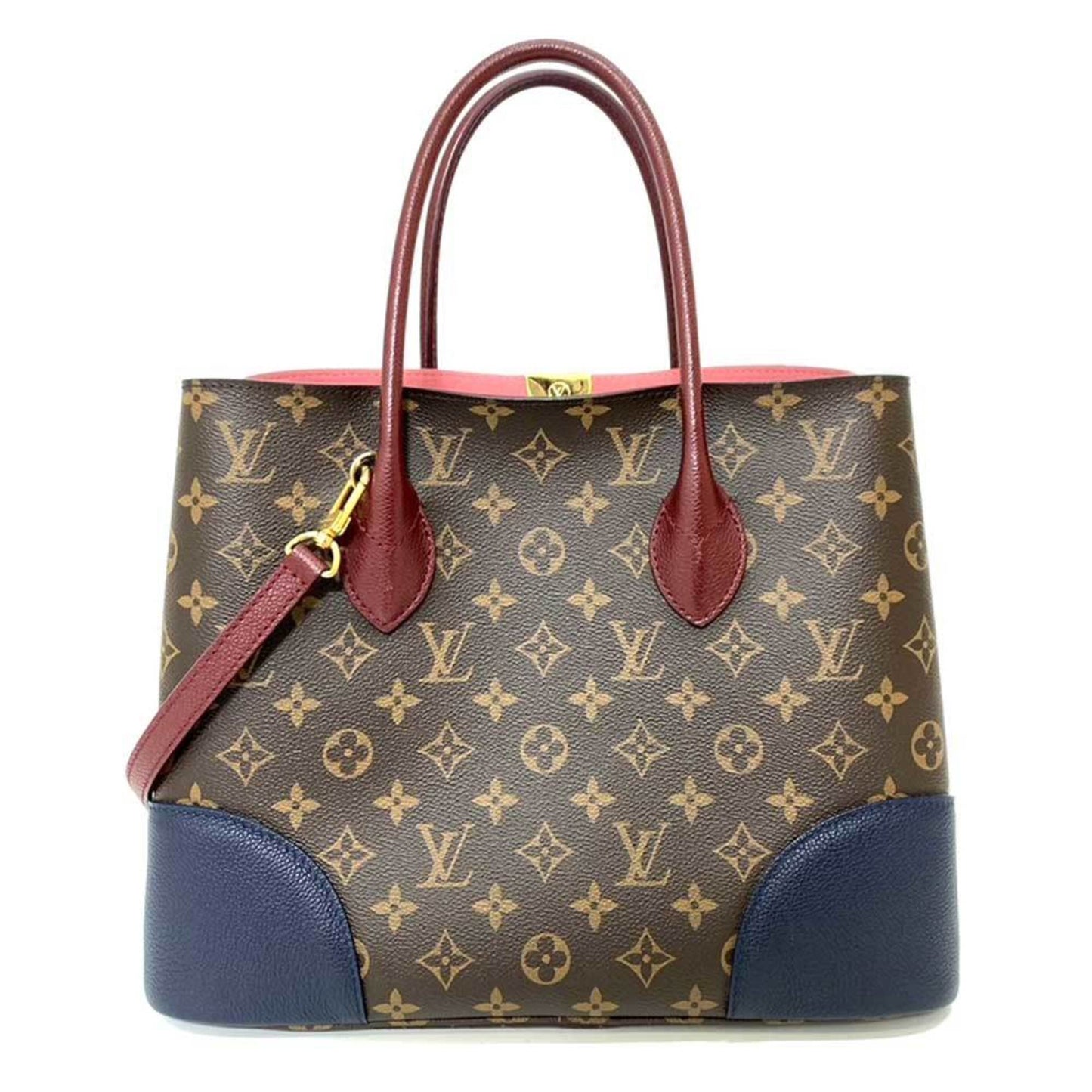 Louis Vuitton Flandrin Brown Canvas Hand Bag