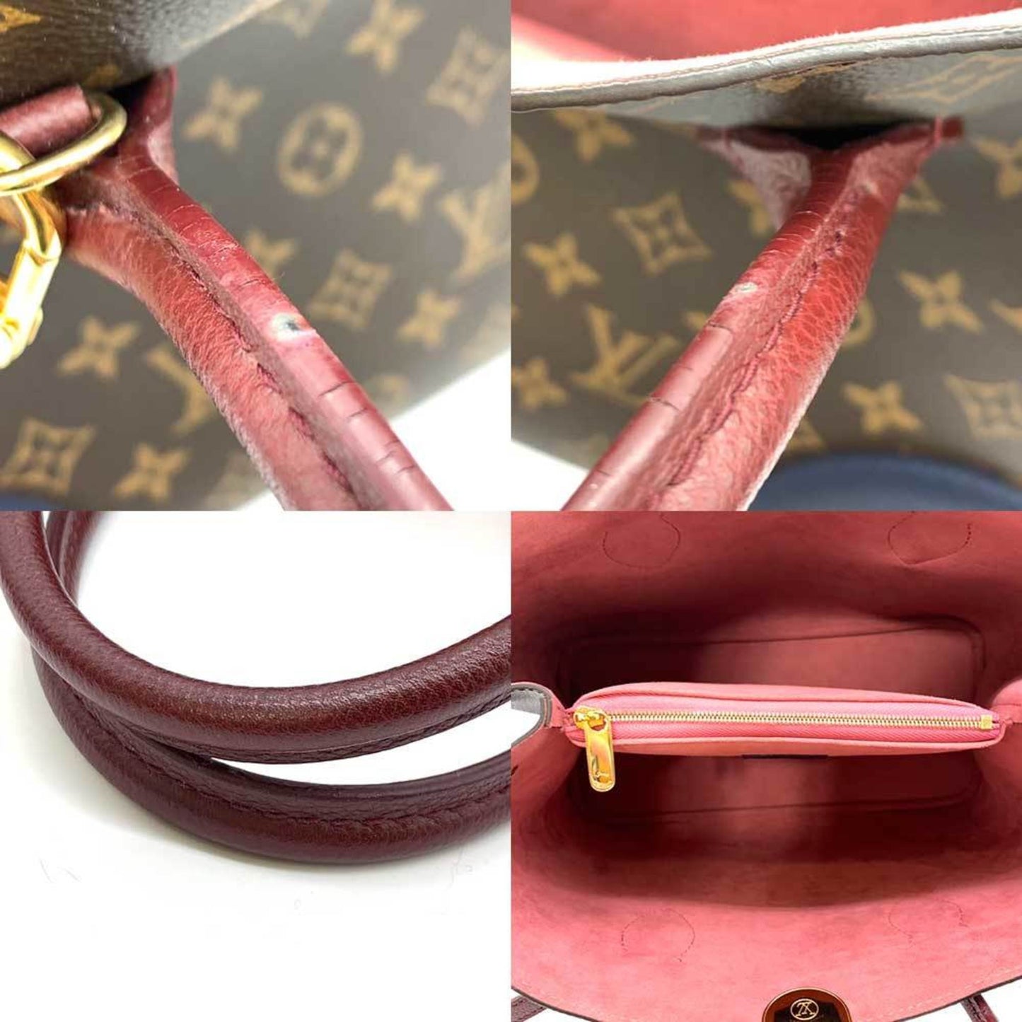 Louis Vuitton Flandrin Brown Canvas Hand Bag