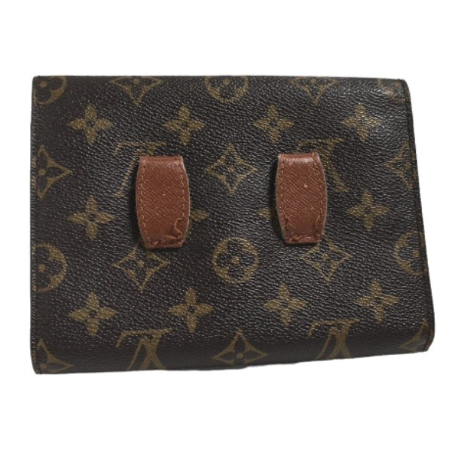 Louis Vuitton Arche Brown Canvas Clutch Bag