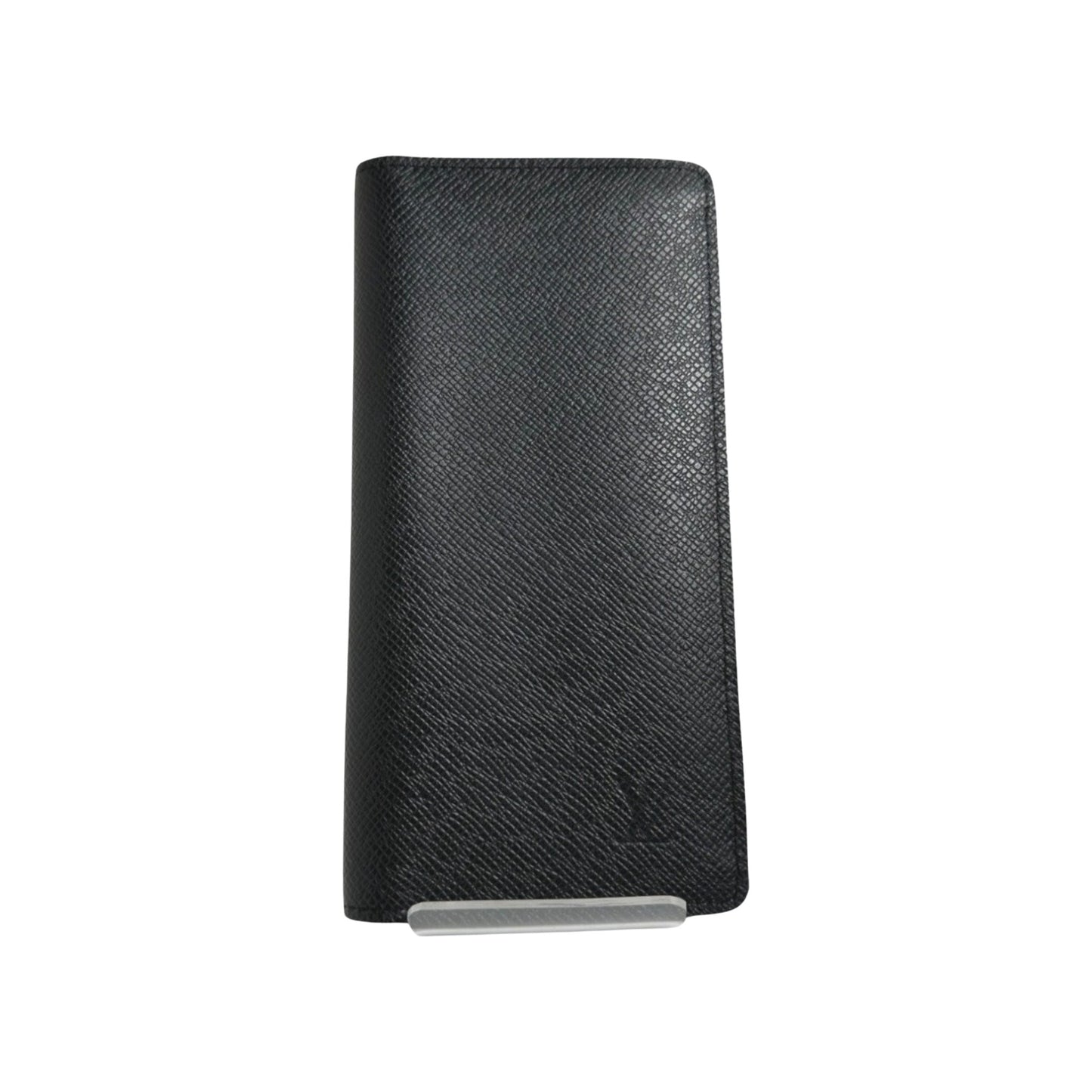 Louis Vuitton Brazza Black Leather Wallet Accessories