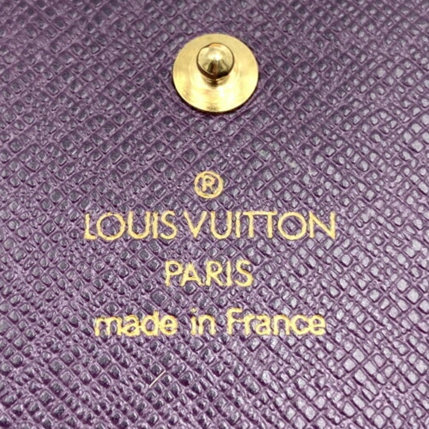 Louis Vuitton Porte-monnaie Yellow Leather Wallet Accessories