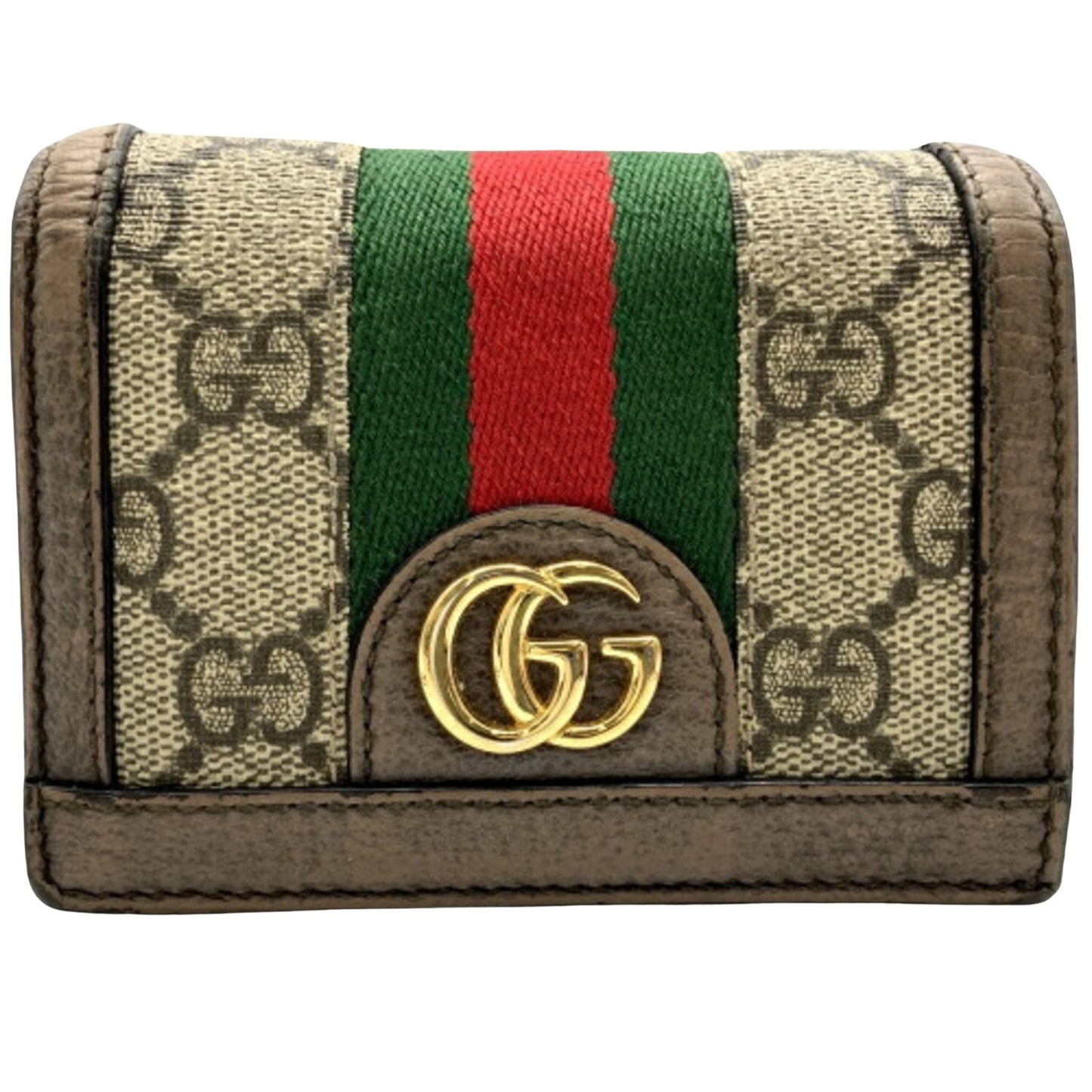 Gucci Brown Canvas Wallet Accessories