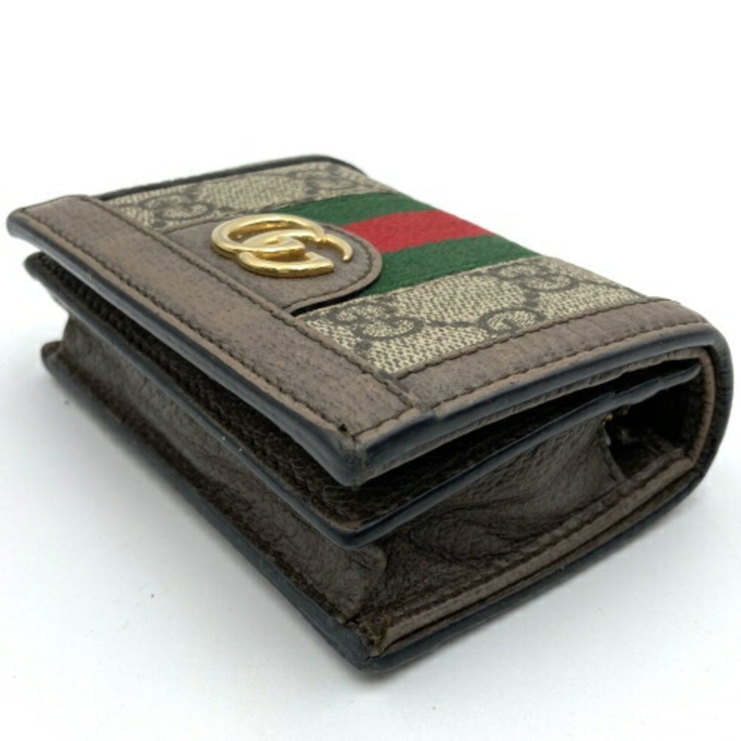 Gucci Brown Canvas Wallet Accessories