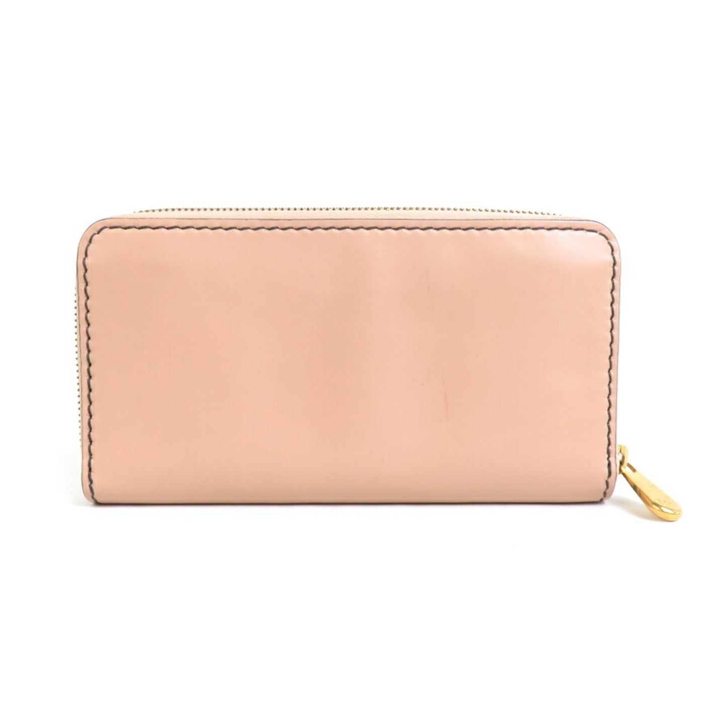 Dior Pink Leather Wallet Accessories