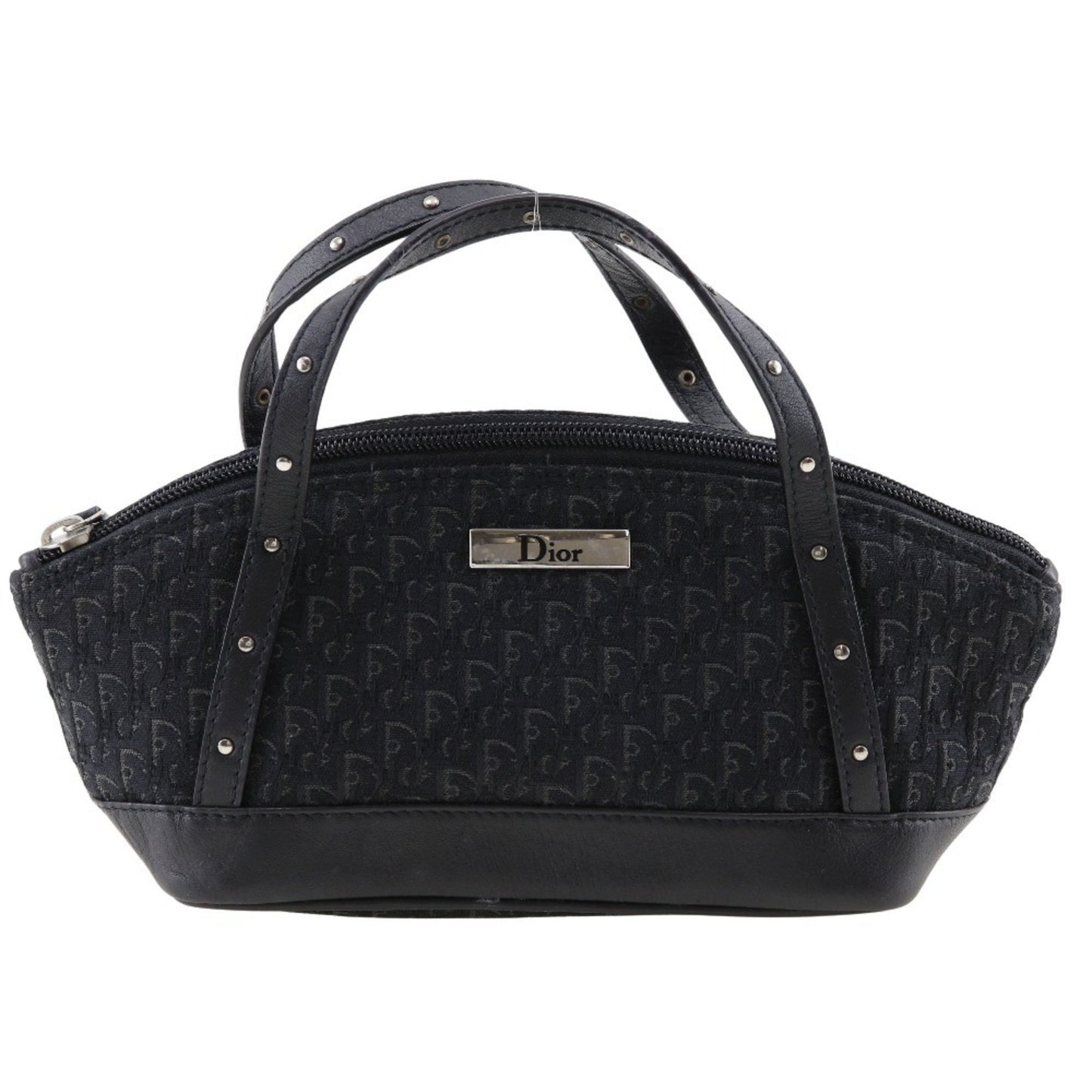 Dior Black Canvas Hand Bag