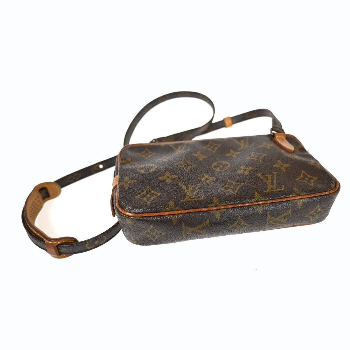 Louis Vuitton Marly Brown Canvas Shoulder Bag