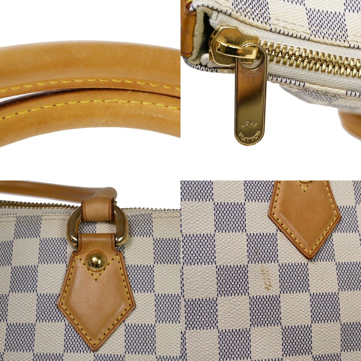 Louis Vuitton Saleya White Canvas Shoulder Bag