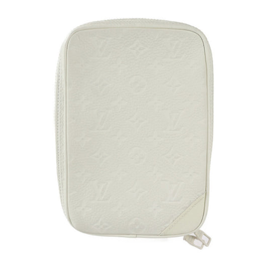 Louis Vuitton Utility White Leather Shoulder Bag