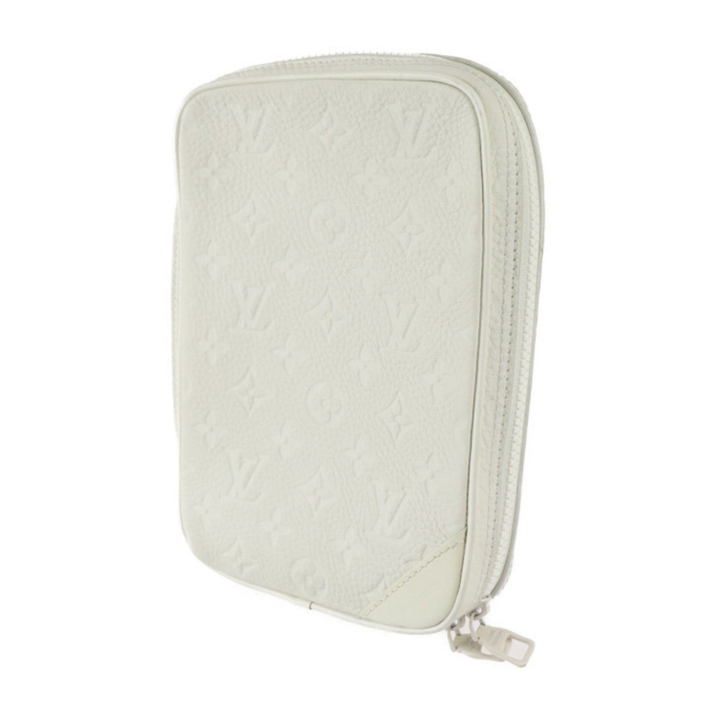 Louis Vuitton Utility White Leather Shoulder Bag