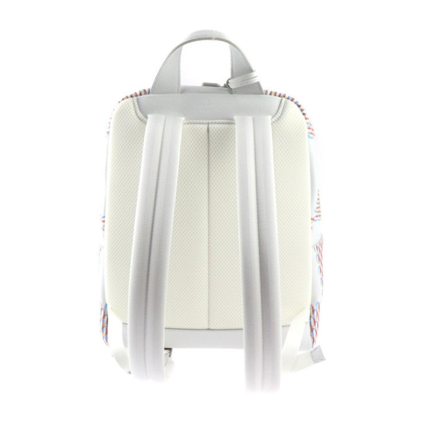 Louis Vuitton Racer White Canvas Backpack Bag