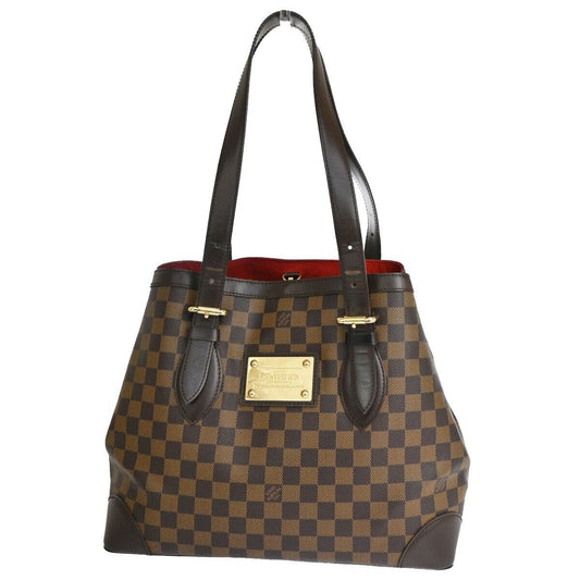 Louis Vuitton Hampstead Brown Canvas Tote Bag