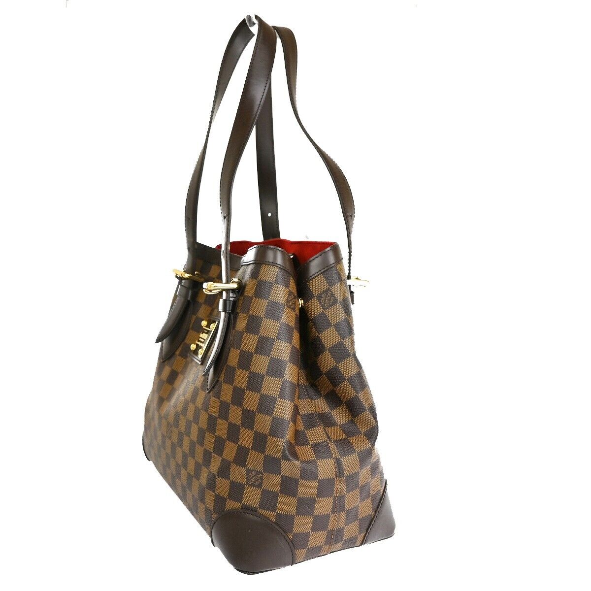 Louis Vuitton Hampstead Brown Canvas Tote Bag