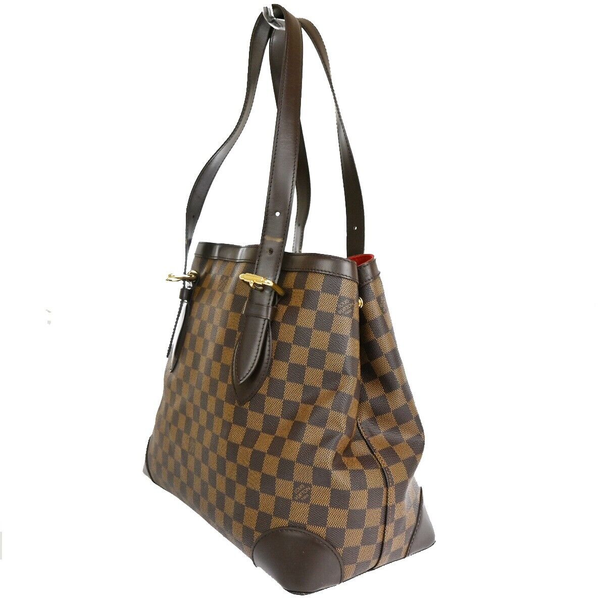 Louis Vuitton Hampstead Brown Canvas Tote Bag