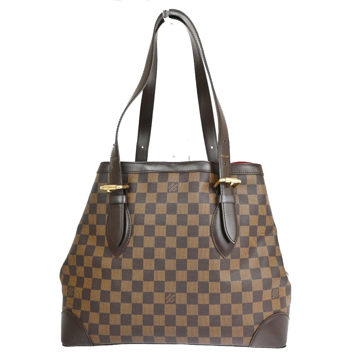 Louis Vuitton Hampstead Brown Canvas Tote Bag