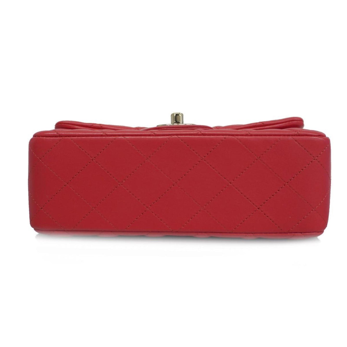 Chanel Timeless Red Leather Shoulder Bag