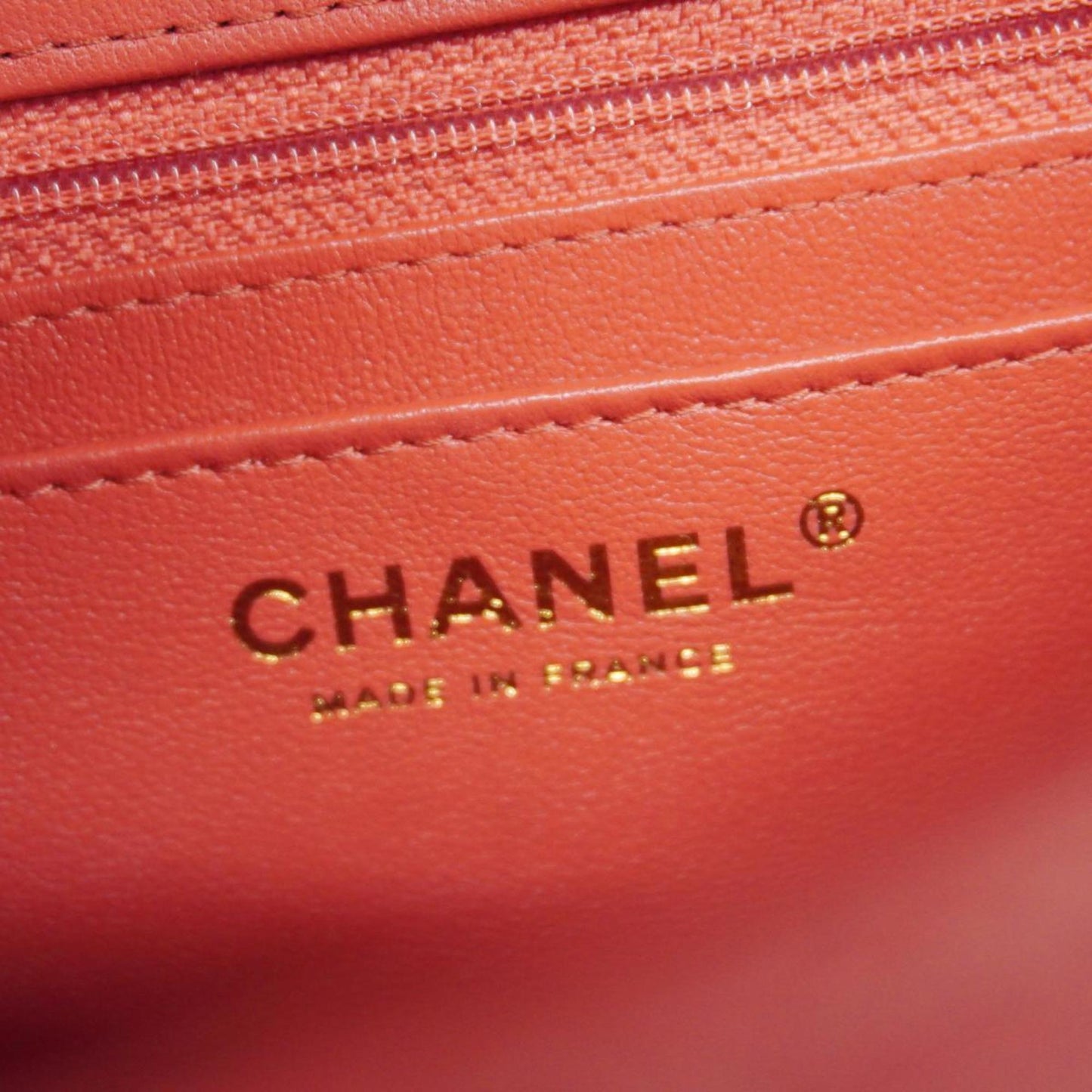 Chanel Timeless Red Leather Shoulder Bag