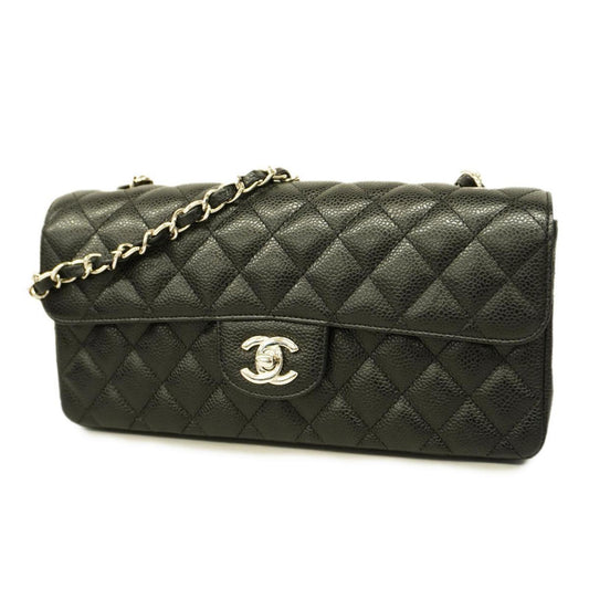 Chanel Timeless Black Leather Shoulder Bag