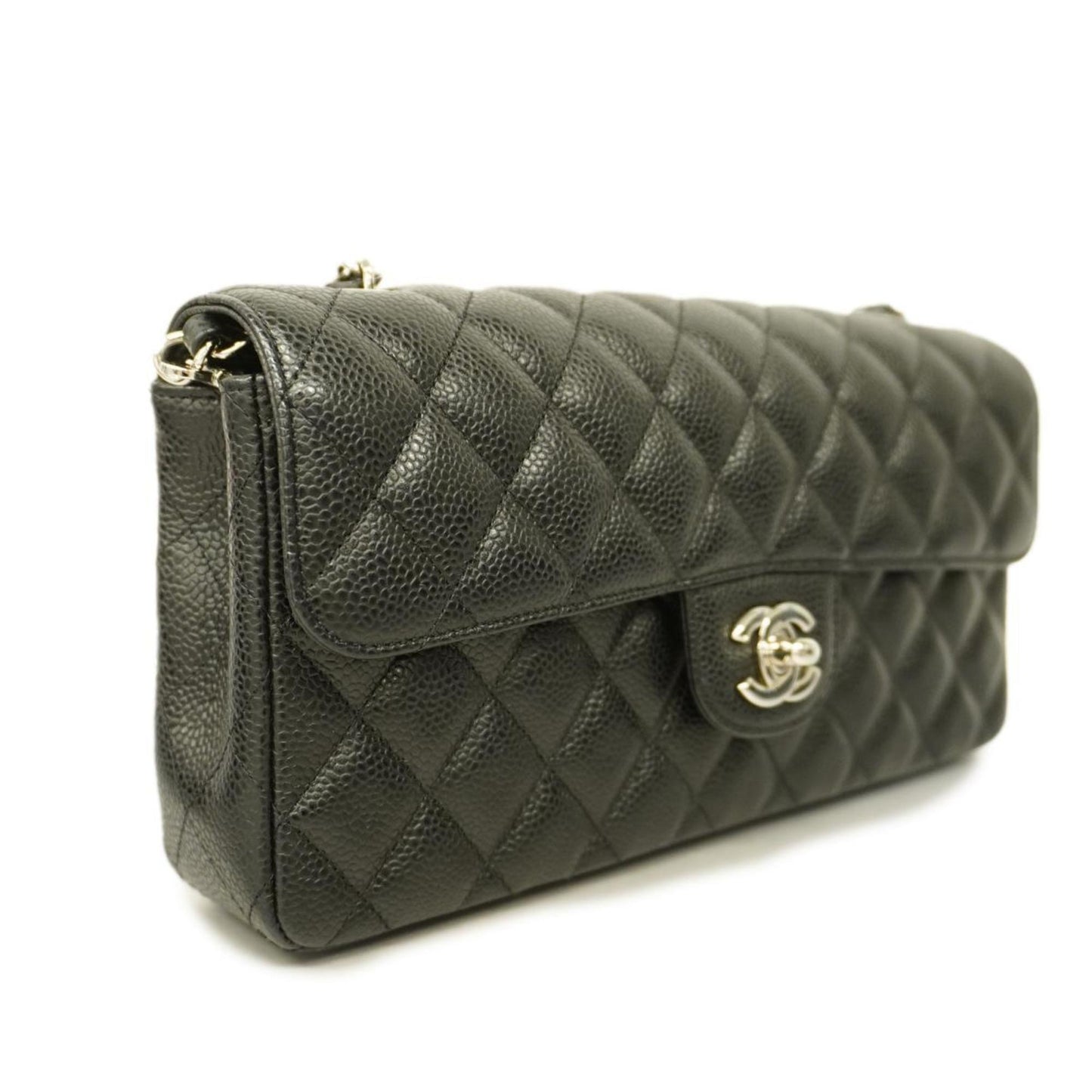 Chanel Timeless Black Leather Shoulder Bag