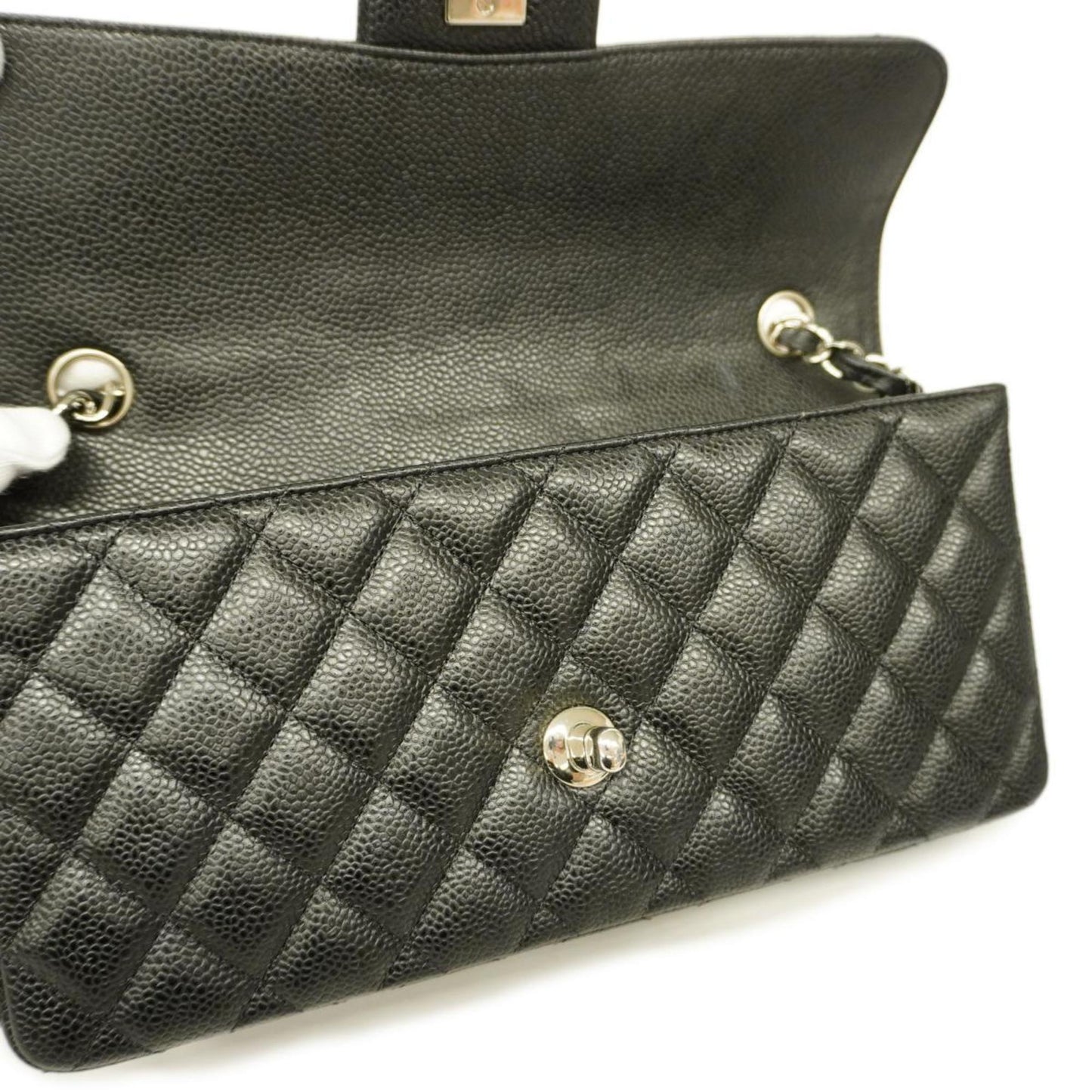 Chanel Timeless Black Leather Shoulder Bag