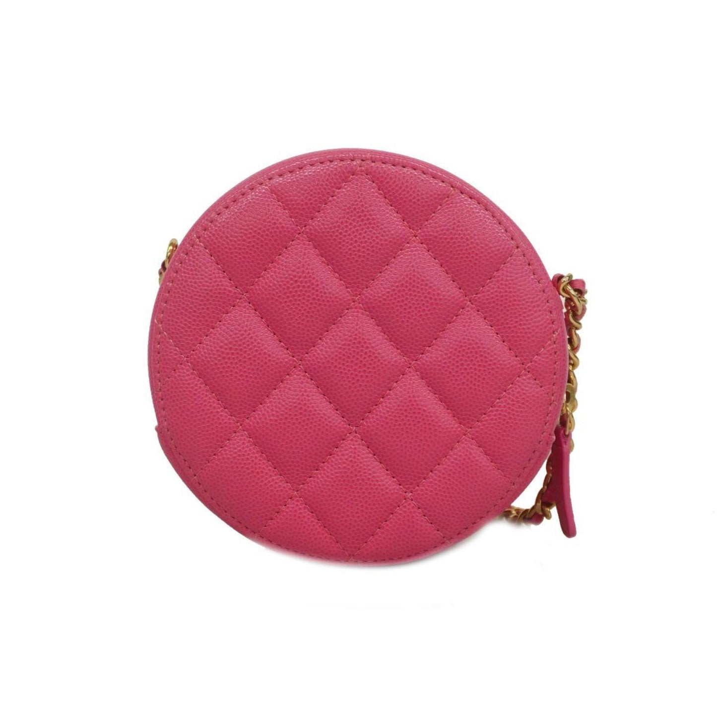 Chanel Pink Leather Shoulder Bag