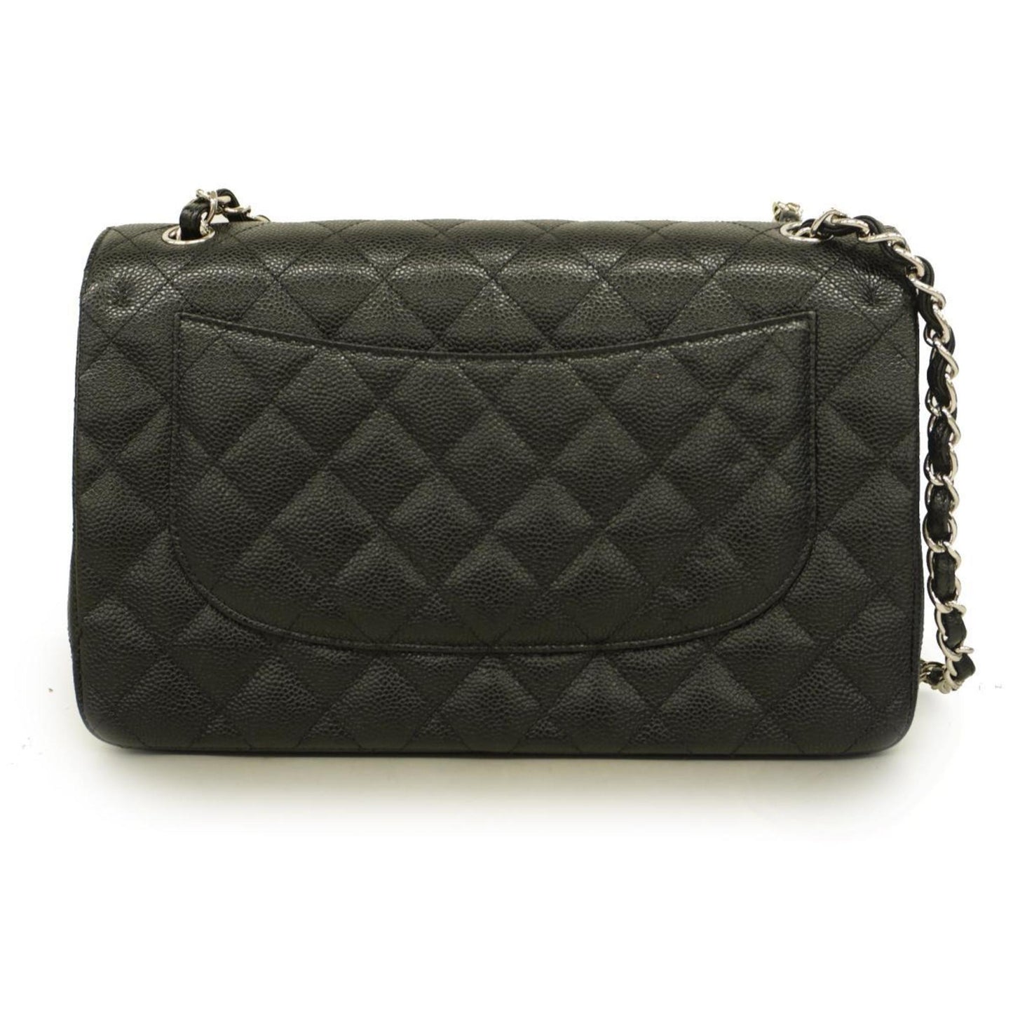 Chanel Black Leather Shoulder Bag