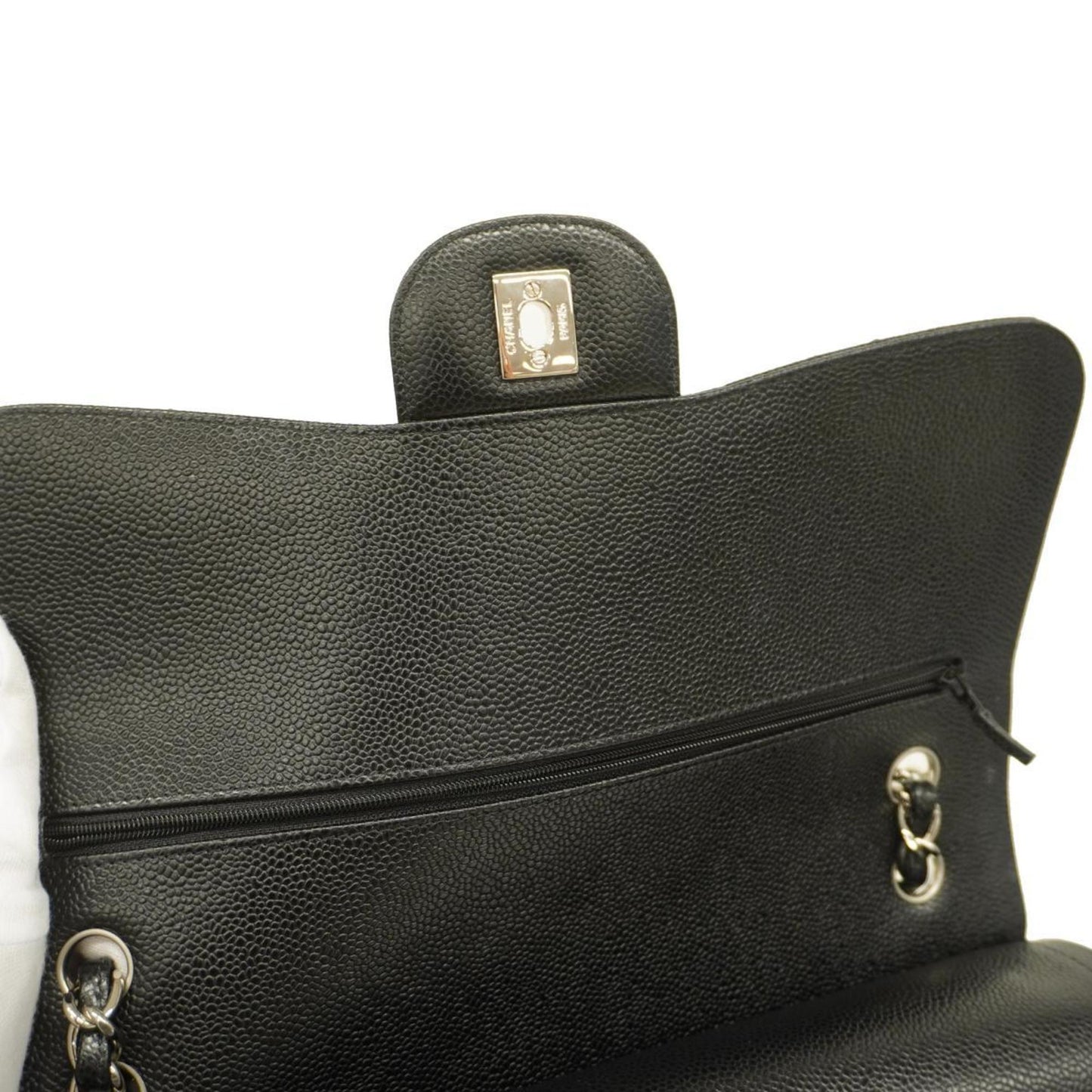 Chanel Black Leather Shoulder Bag