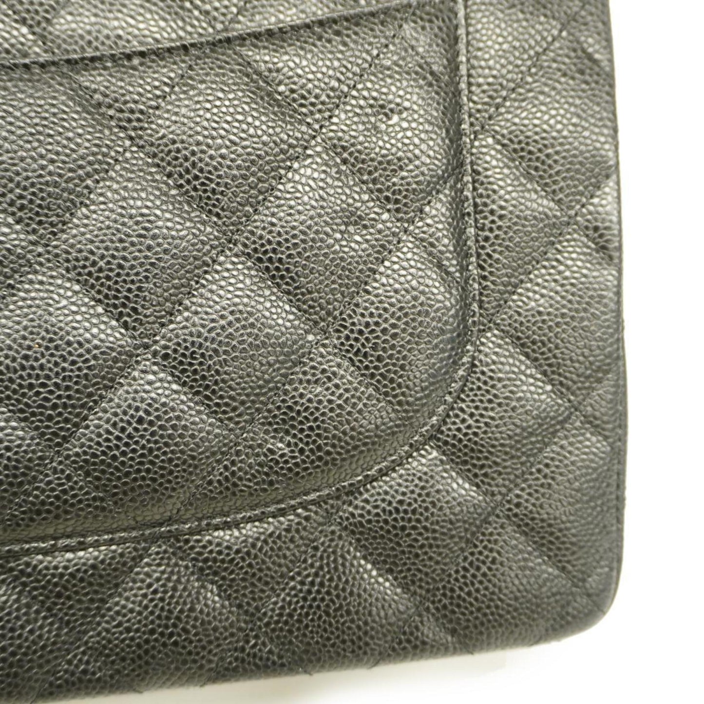 Chanel Black Leather Shoulder Bag