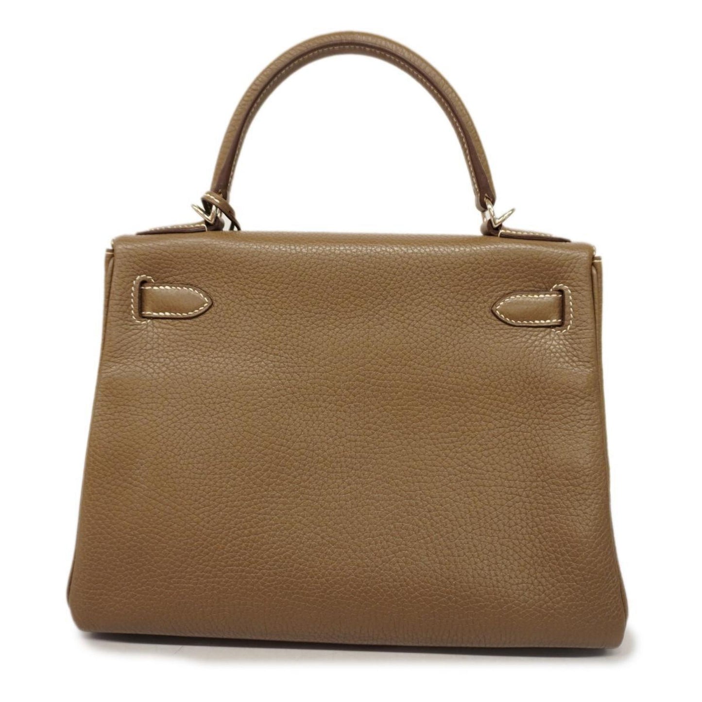 Hermès Kelly 28 Brown Leather Hand Bag